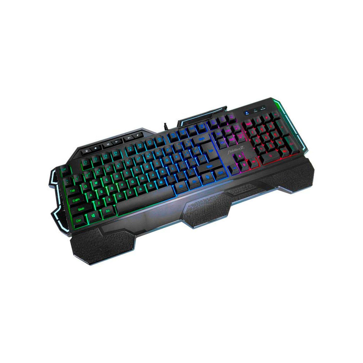 Teclado Gamer Membrana Retroiluminado FD-KD609 - Crazygames-1