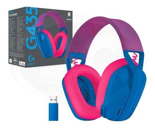 Logitech Audífono Gamer Bluetooth G435 Azul - Crazygames-8