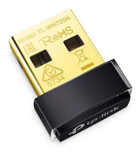 Adaptador Wi Fi Usb Nano N 150mbps Tp-link Tl-wn725n-1