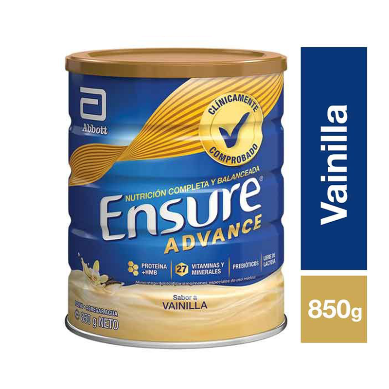 ENSURE ADVANCE VAINILLA - 850 grs-1