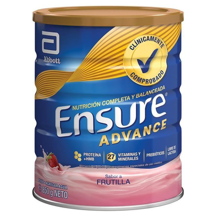 ENSURE ADVANCE FRUTILLA - 850 grs-1