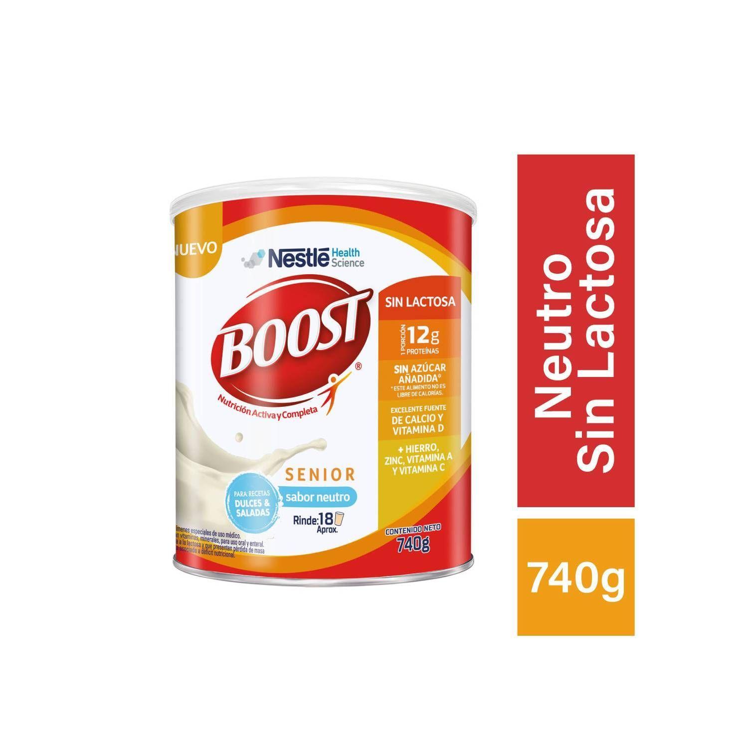 BOOST SENIOR SIN LACTOSA NEUTRO - 740G-0