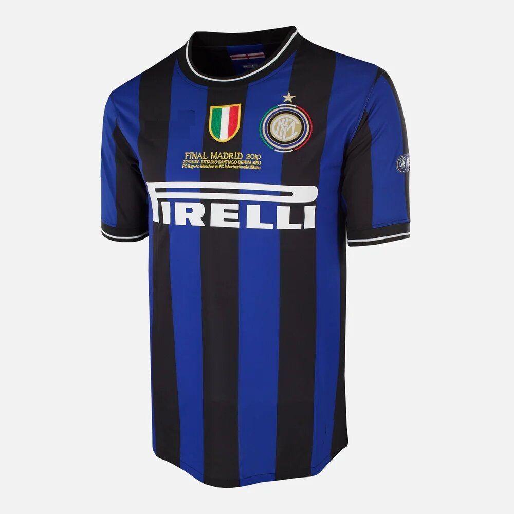 Camisetas Futbol Inter de Milan final UCL 2010 ZANETTI Talla M-0