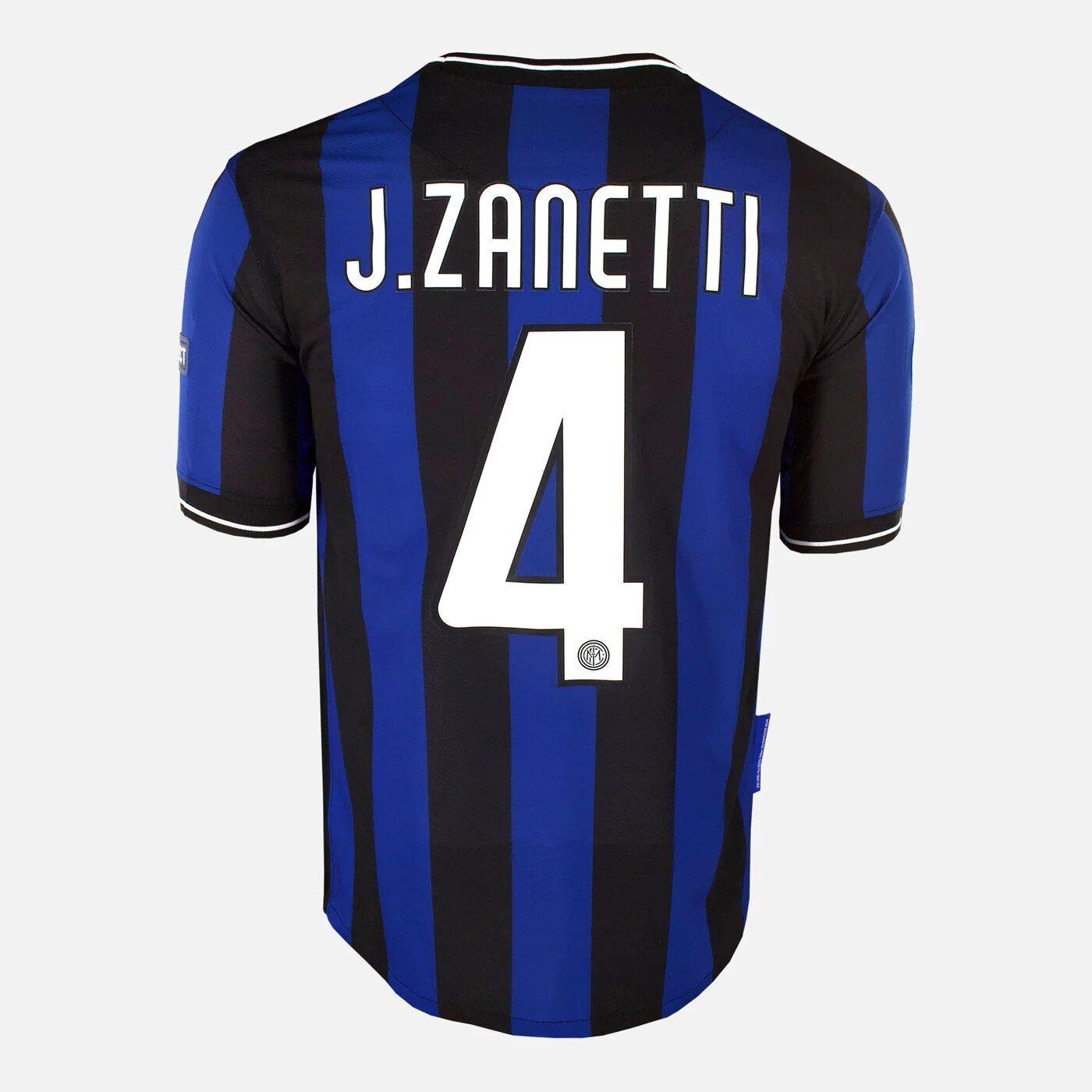Camisetas Futbol Inter de Milan final UCL 2010 ZANETTI Talla M-1