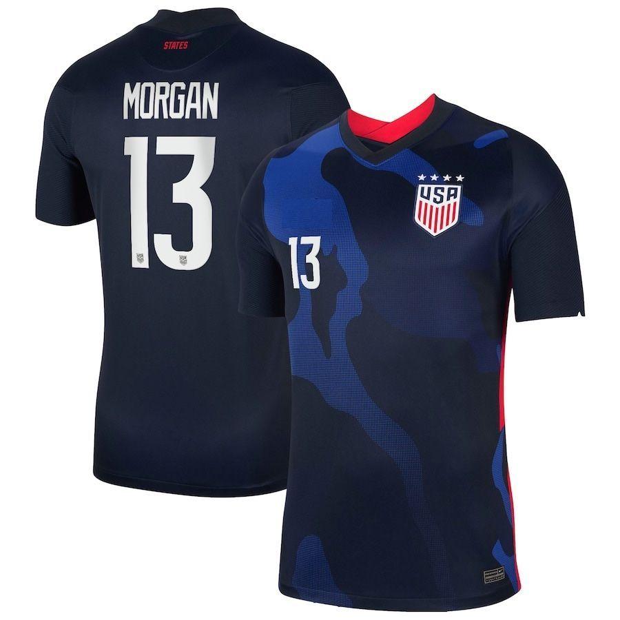 Camiseta Mujer Futbol Seleccion USA MORGAN Talla M-0