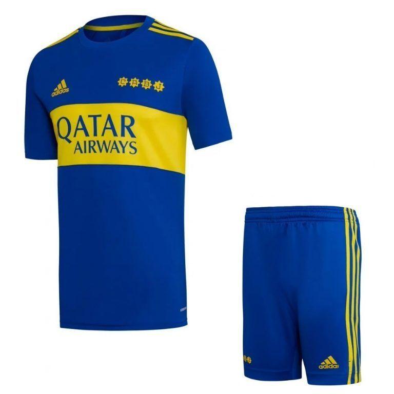 Camiseta Futbol Niño Boca Juniors Estatura 135 a 145 cm. Talla 24-0