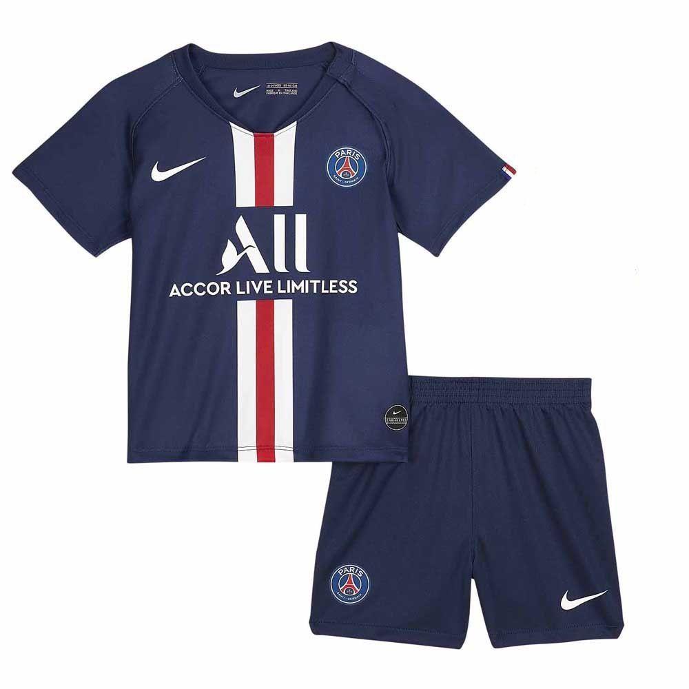 Camiseta Futbol Niño PSG Estatura 135 a 145 cm. Talla 24-0