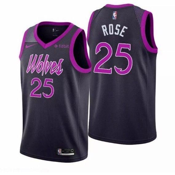 Camiseta Basquetbol Minnesota Timberwolves ROSE Talla L-0