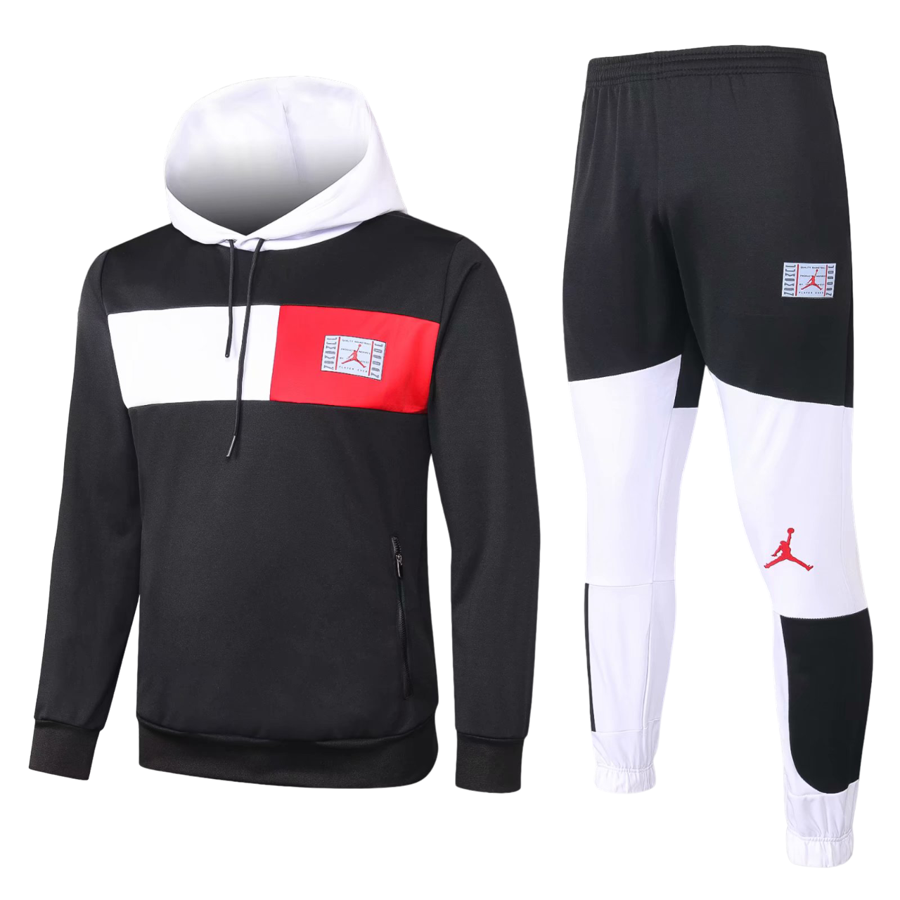 Buzo Completo Hoodie Urbano Deportivo Jordan Talla L-0