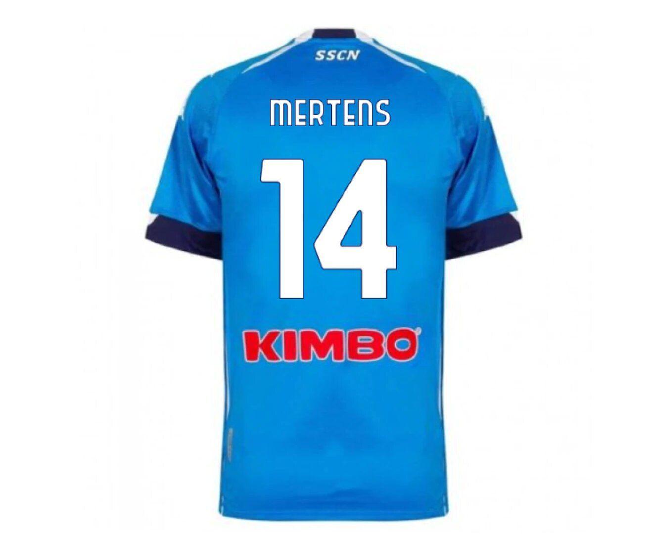 Camiseta Futbol Napoli de Italia MERTENS Talla M-1