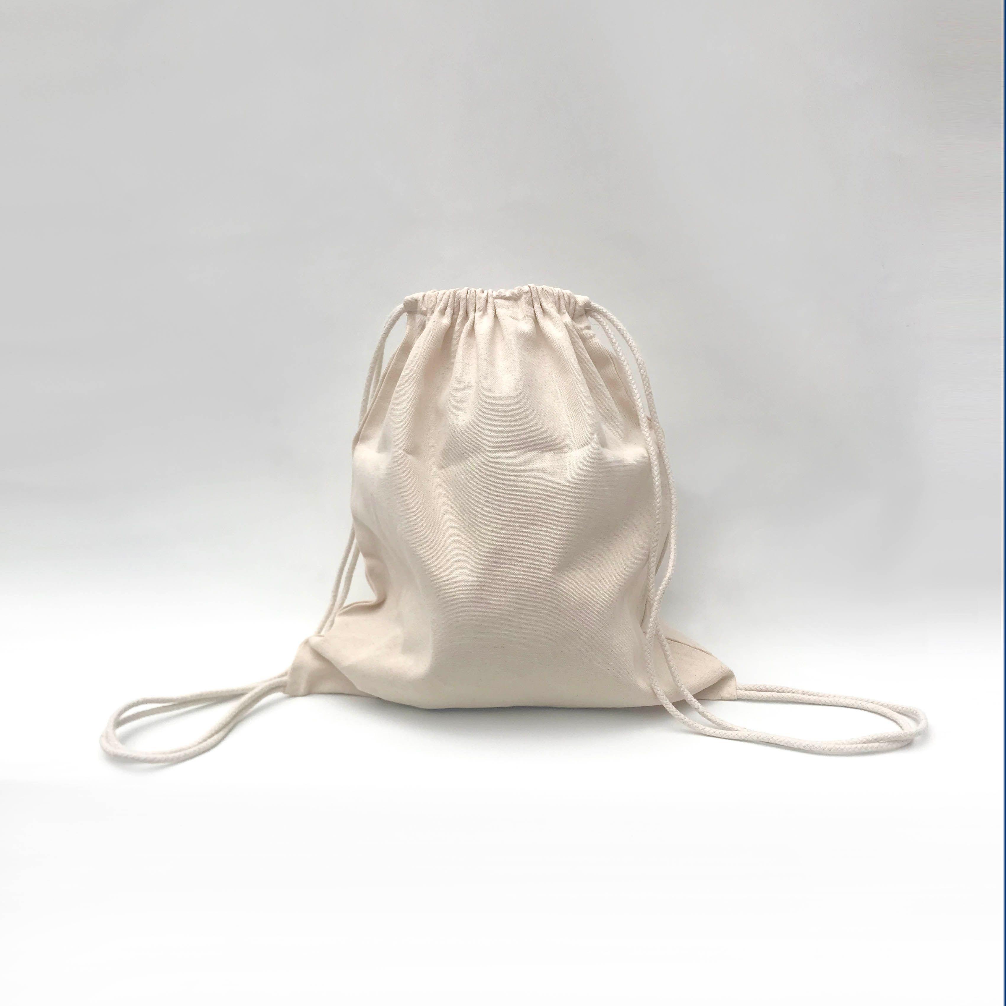 Morral de algodón de 8 onzas, con imagen de La mariposa-1