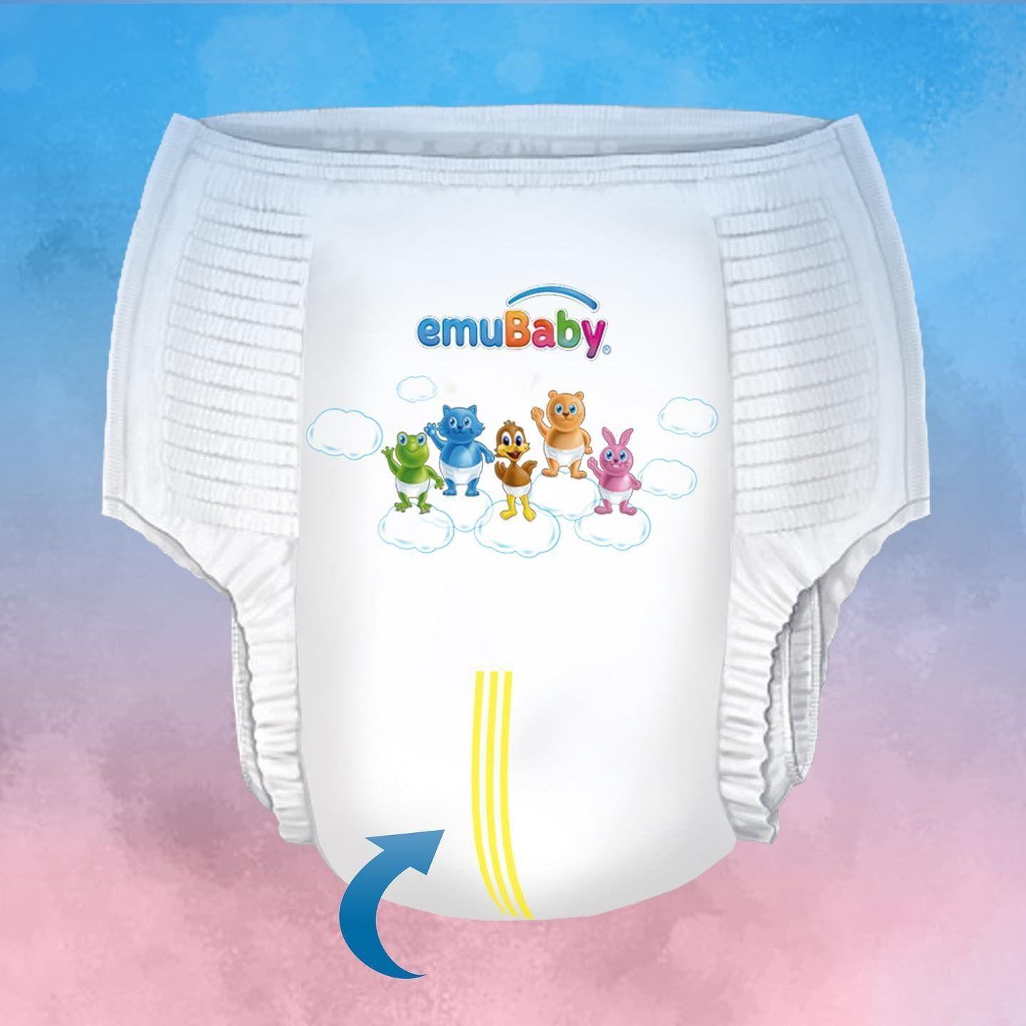 Pañales Emubaby Premium - 1 paquete - Talla P - 42 pañales.-2