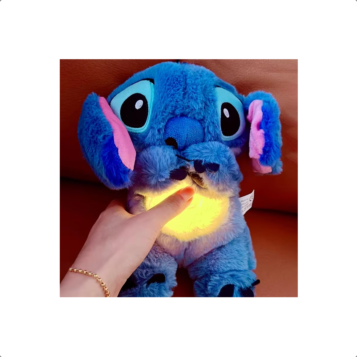 Peluche Muñeco Stitch Led para Dormir Bebes-2