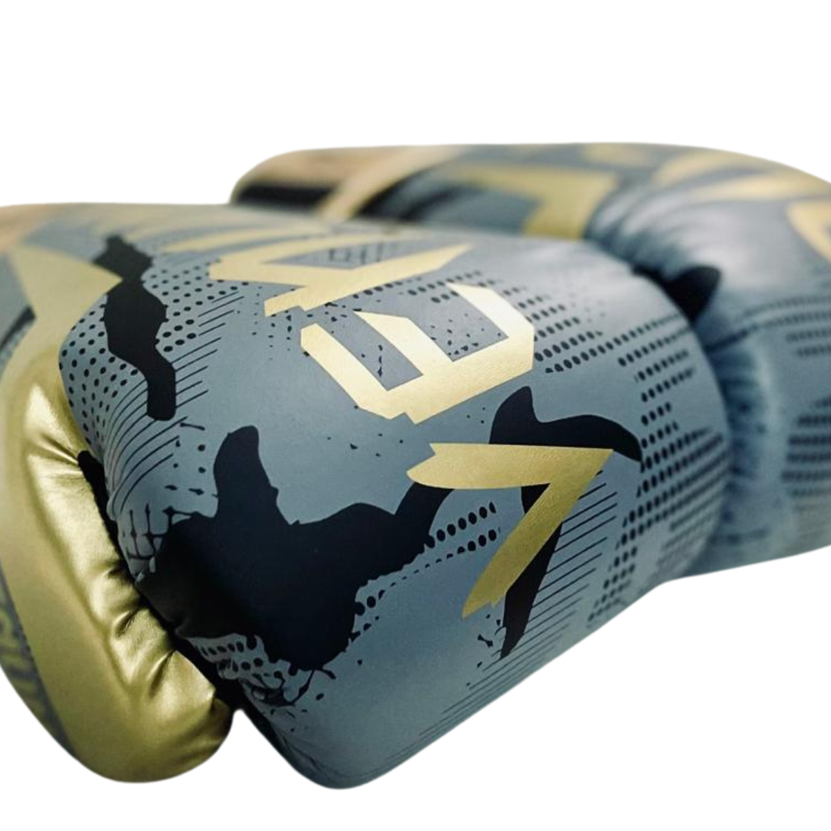 Guantes De Boxeo Muay Thai Venum Elite Pro Gold Camo 14 OZ-2