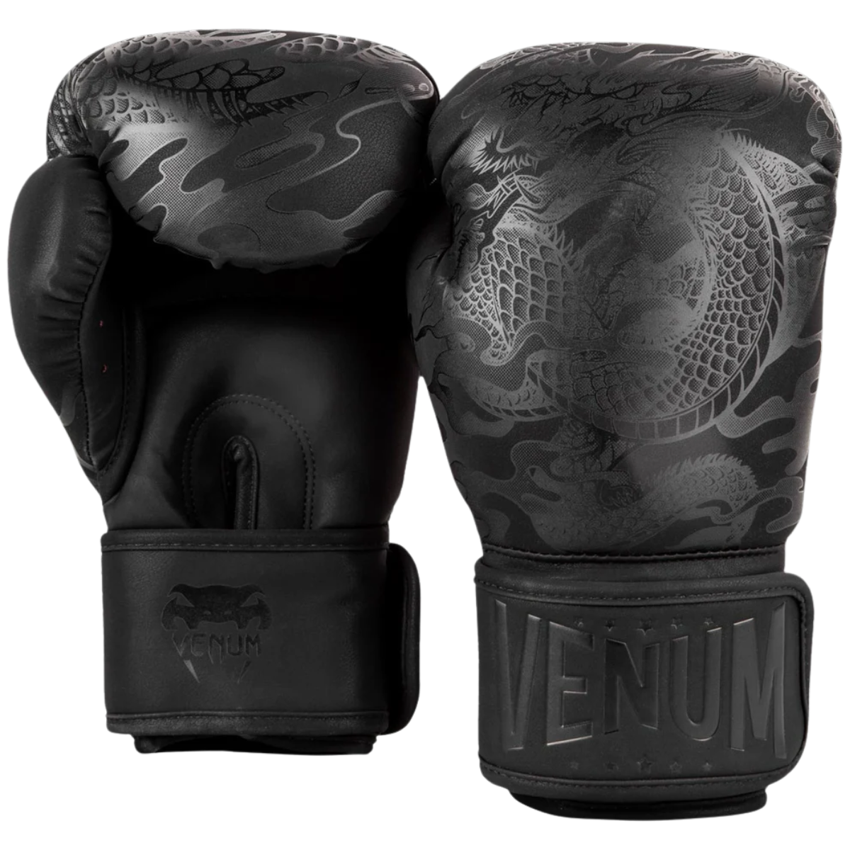 GUANTES DE BOXEO VENUM DRAGONS FLIGHT BLACK MATTE 14 OZ-3