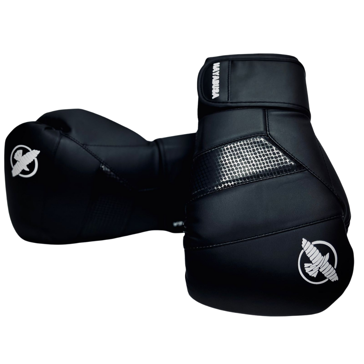 Guantes De Boxeo Profesional Hayabusa T3 Black Glossy-2