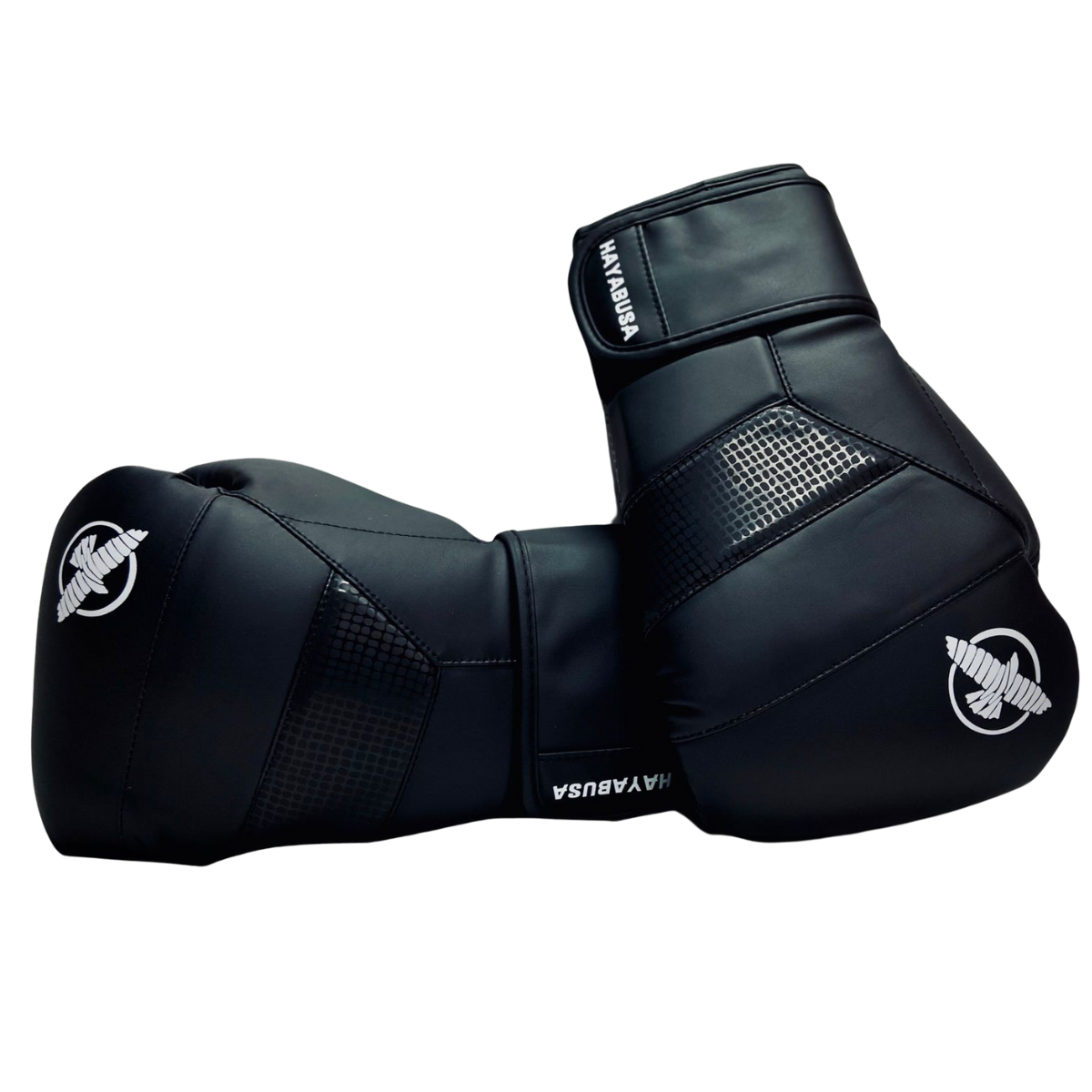 Guantes De Boxeo Profesional Hayabusa T3 Black Glossy-5