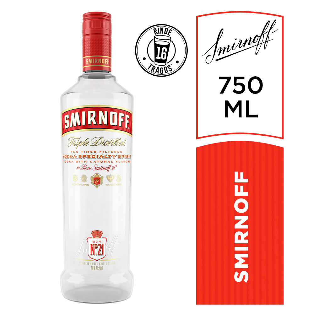Vodka Smirnoff N°21 750ml-0