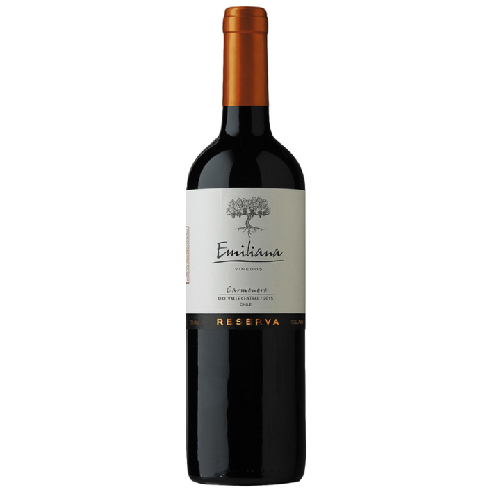 Vino Concha Y Toro Emiliana Reserva Carmenere 13,5° 750cc-0