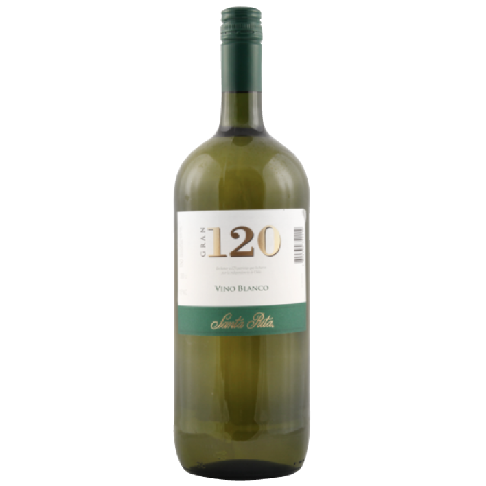 Vino Santa Rita Botellón Gran 120 Blanco 12° 1500cc-0