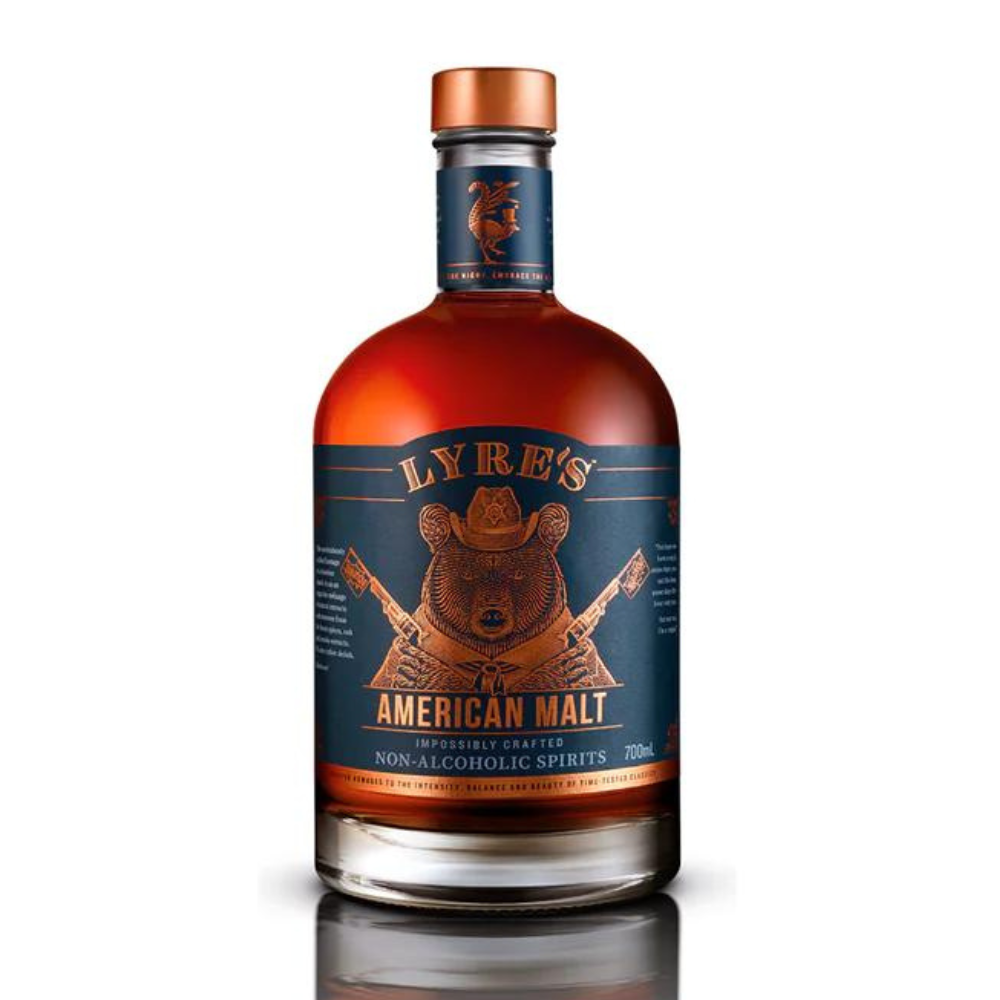 Whisky Sin Alcohol Lyres American Malt 700cc-0