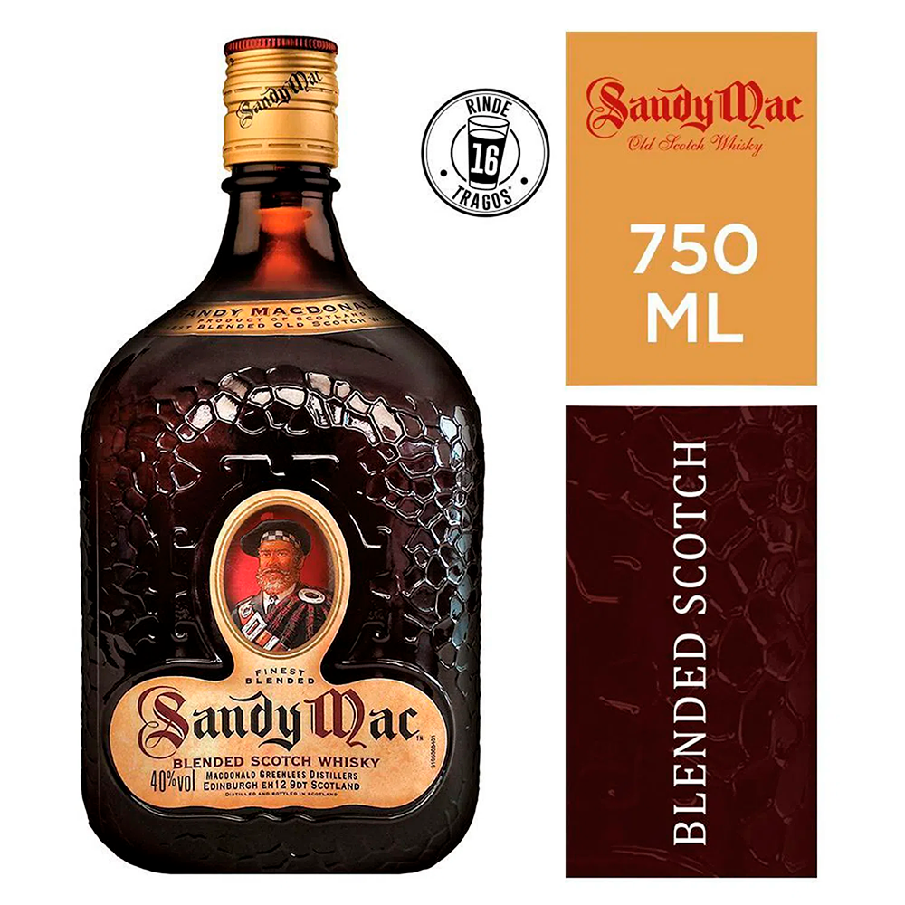 Whisky Sandy Mac 750ml-0