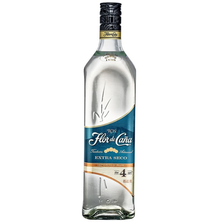 Ron Flor De Caña Blanco 4 Años 40° 1000Cc-0