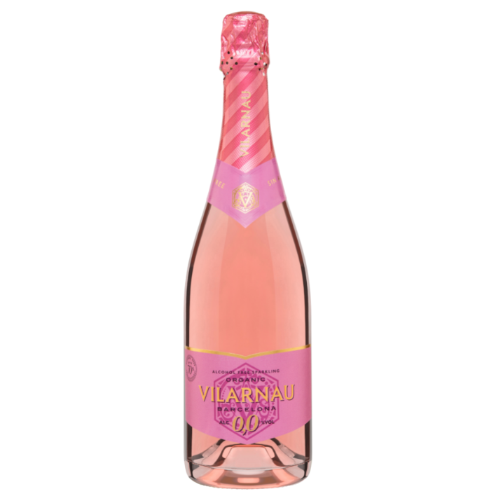 Espumante Vilarnau Rosé Sin Alcohol 750cc-0