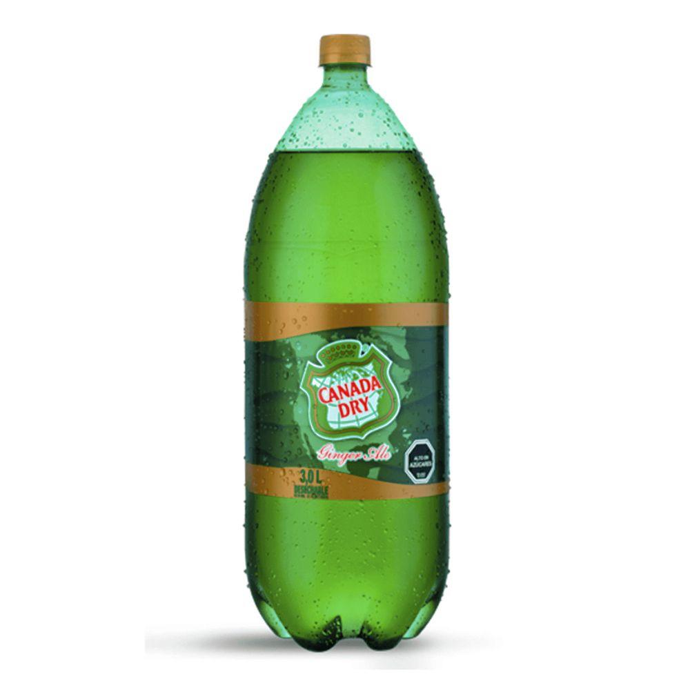 Bebida Canada Dry Ginger Ale 3000cc-0