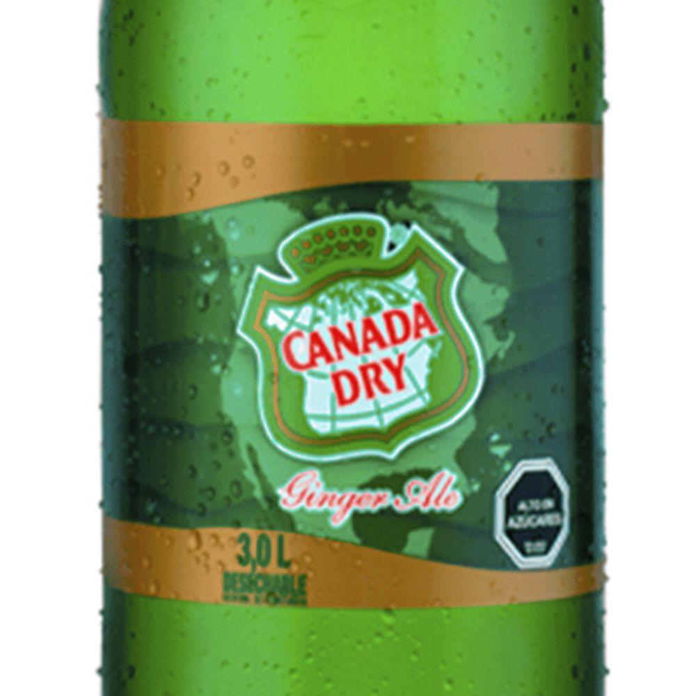 Bebida Canada Dry Ginger Ale 3000cc-1