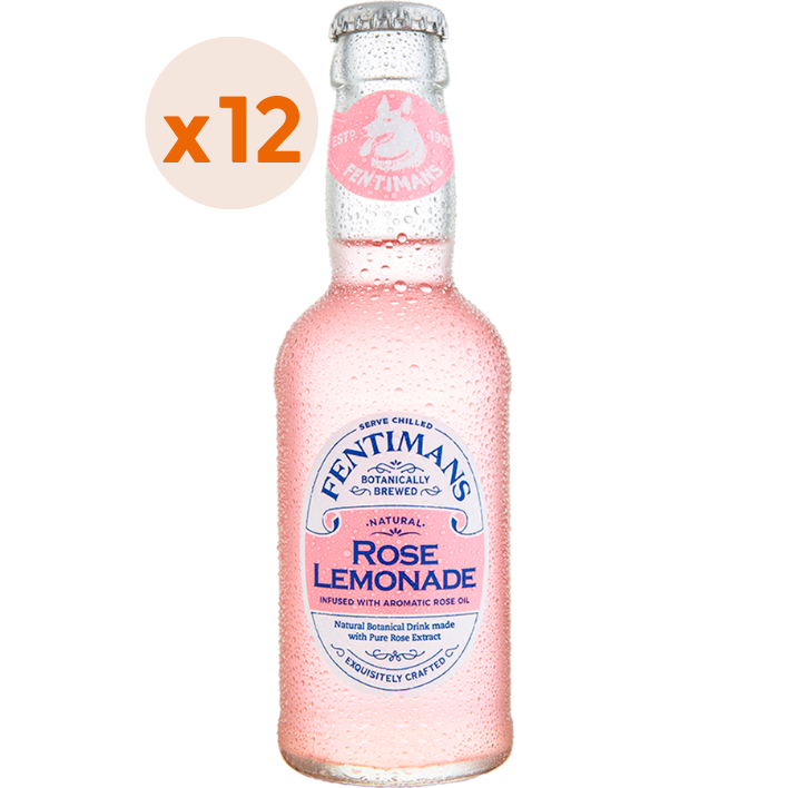 12x Rose Lemonade Fentimans 200cc-0