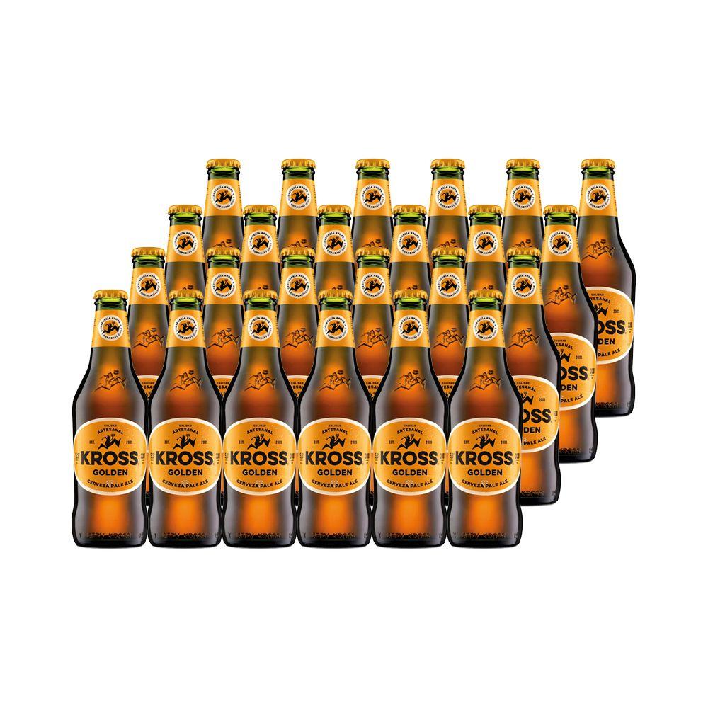 24x Cerveza Kross Golden Botellín 330cc-0