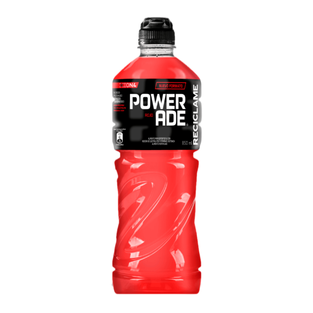 Bebida Isotónica Powerade Rojo 850cc-0