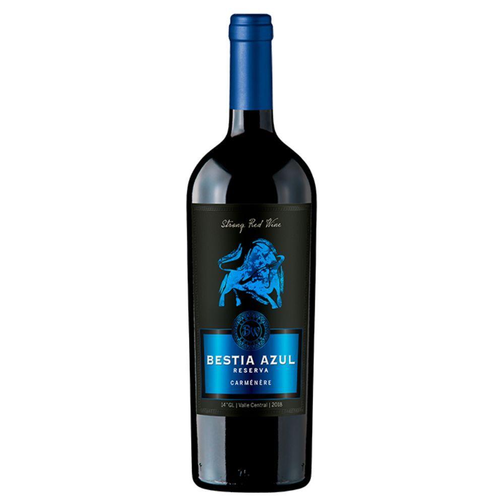 Vino Bestia Azul Reserva Carmenere 14° 750cc-0