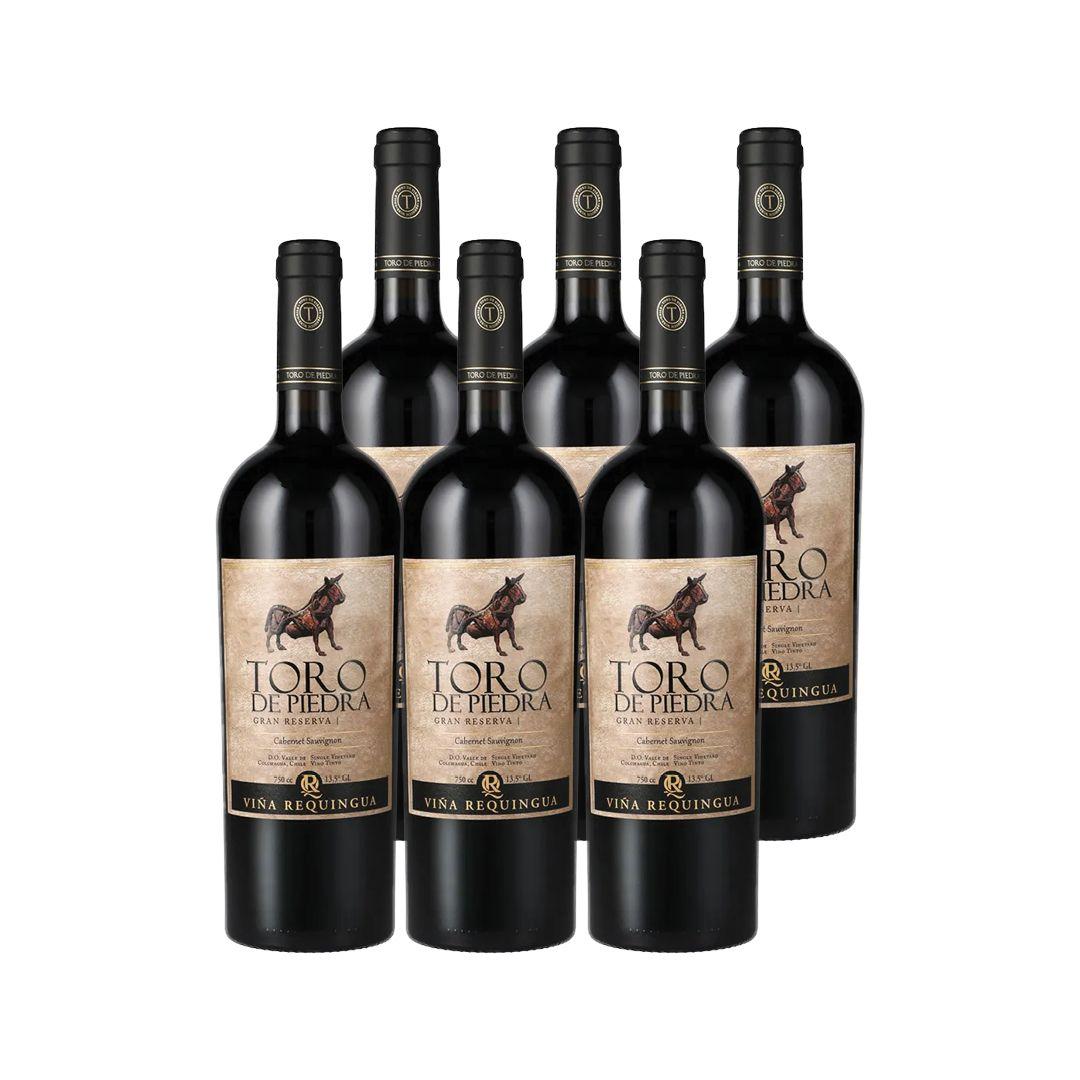 6x Vino Toro de Piedra GR Cabernet Sauvignon 14° 750cc-0