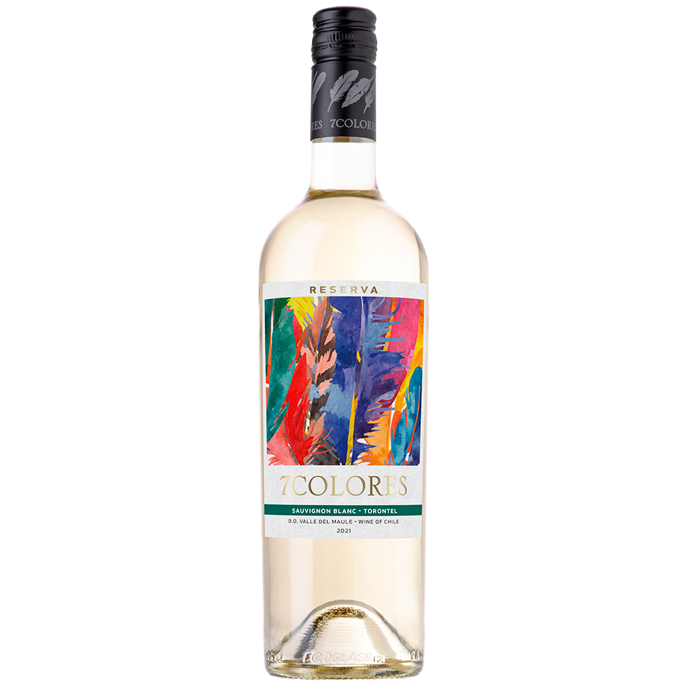 Vino 7 Colores Reserva Sauvignon Blanc / Torontel 750cc-0