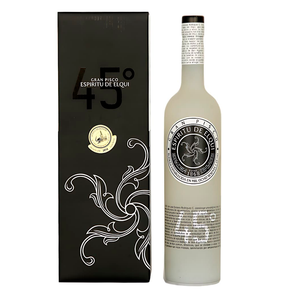 Pisco Espiritu Del Elqui 45° 750Cc-0