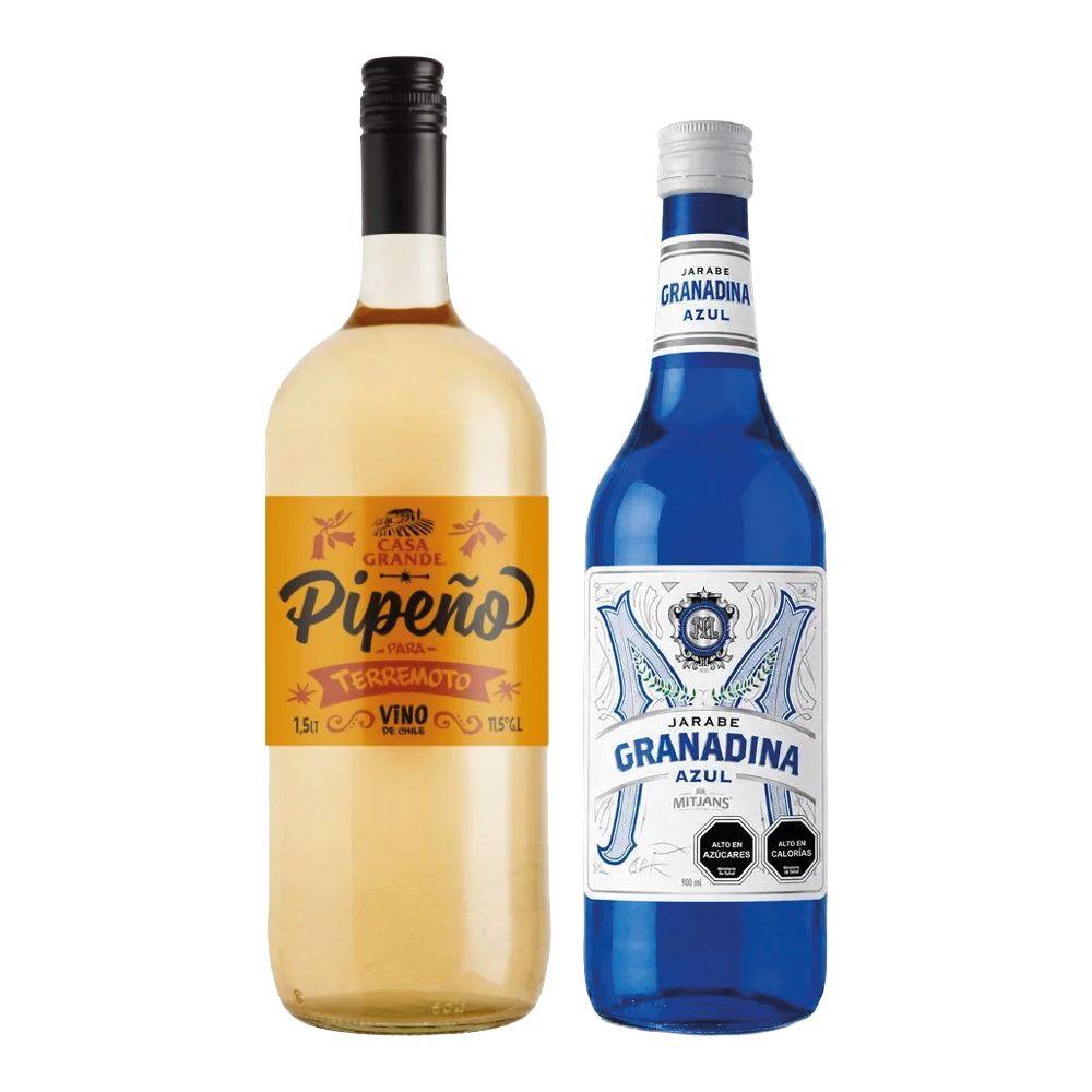 Pack Maremoto: Pipeño Casa Grande 1.5L + Granadina 0.9L-0