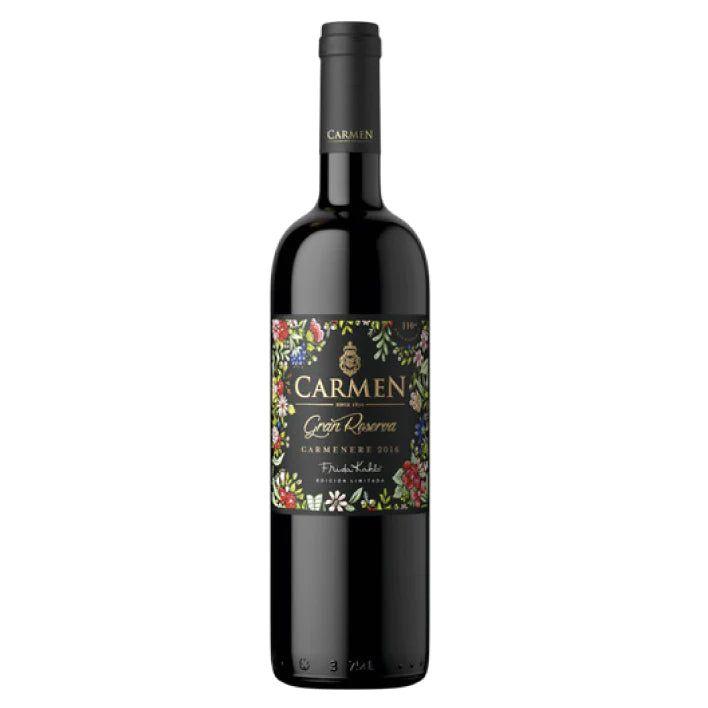 Vino Carmen Gran Reserva Frida Kahlo Carmenere 14° 750cc-0