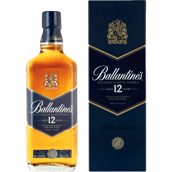 Whisky Ballantines 12 Años 40° 750Cc-0