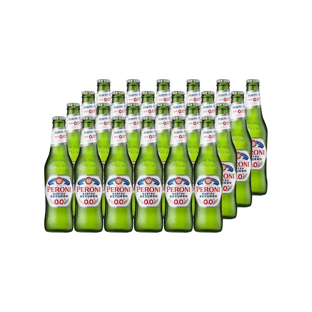 24X Cerveza Peroni Sin Alcohol Botellín 330cc-0