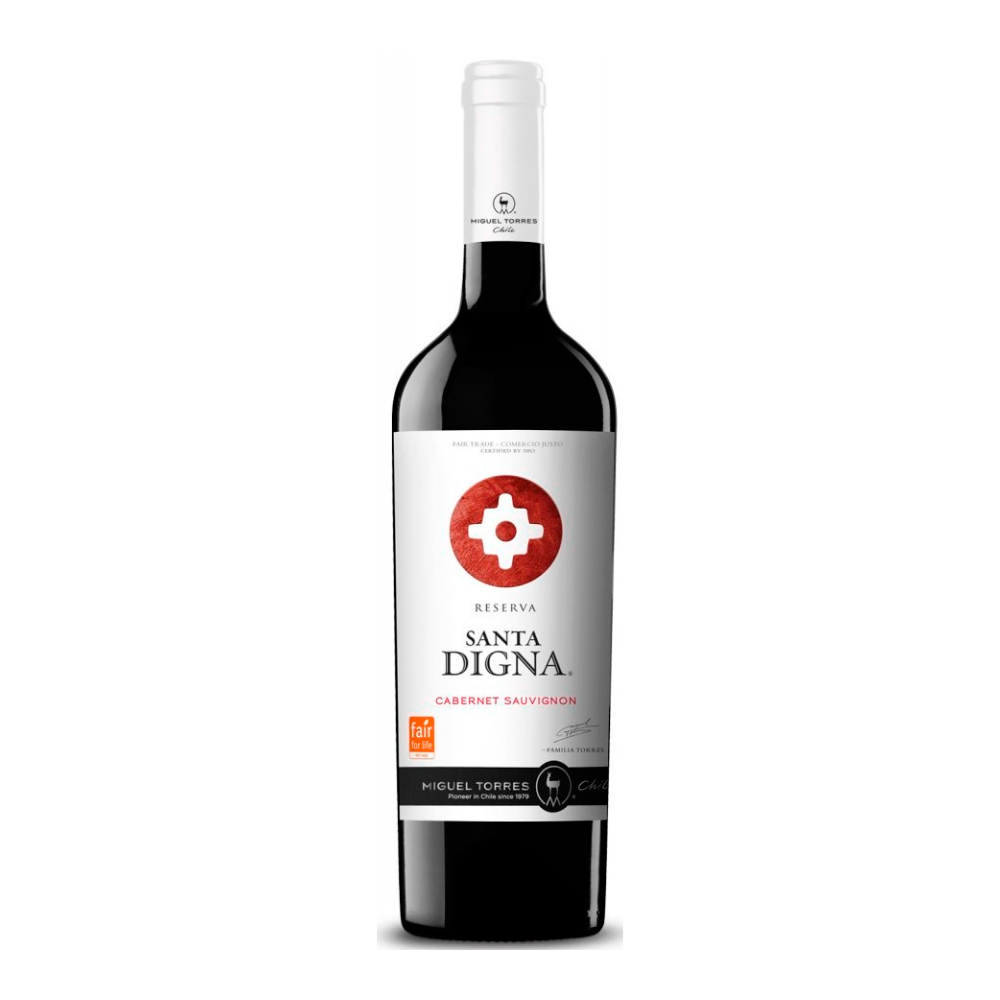 Vino Santa Digna Reserva Cabernet Sauvignon 14° 750cc-0