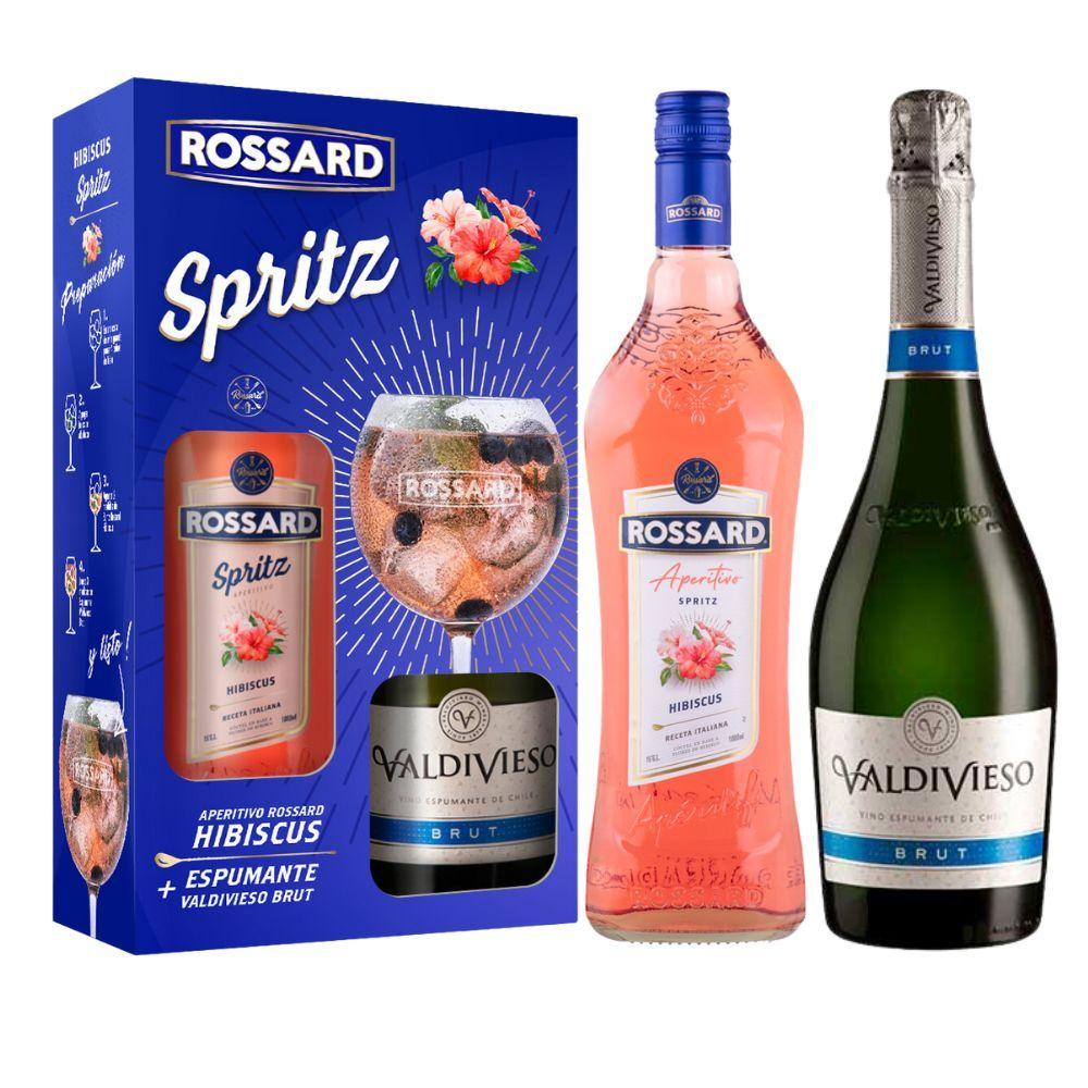 Pack Licor Rossard Hibiscus + Espumante Valdivieso Brut-0