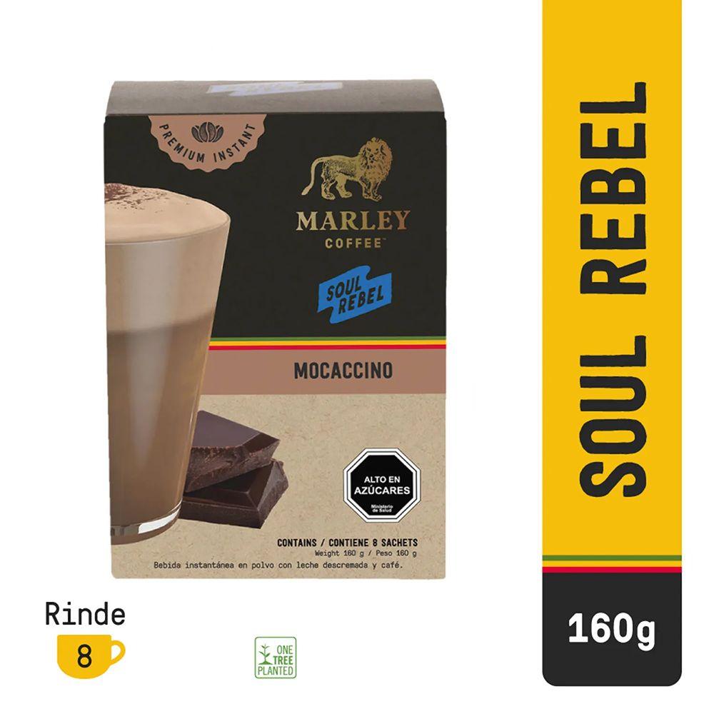 Café Marley Coffee Soul Rebel Mocaccino 8 Sobres 160g-0