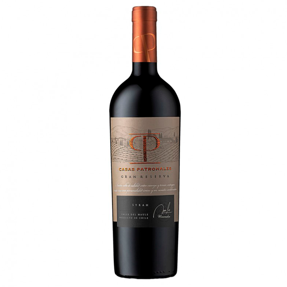 Vino Casas Patronales Gran Reserva Syrah 14,5° 750cc-0