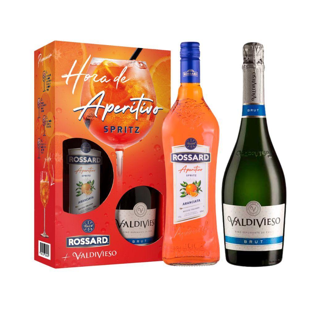 Licor Rossard Aranciata 1000cc + Espumante Valdivieso Brut-0
