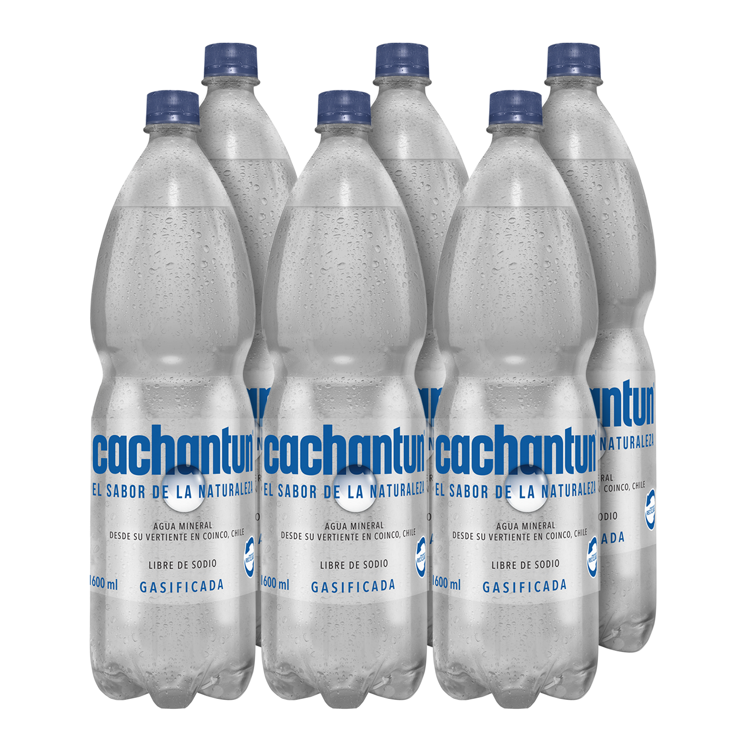 6x Agua Mineral Cachantun Con Gas 1600cc-0