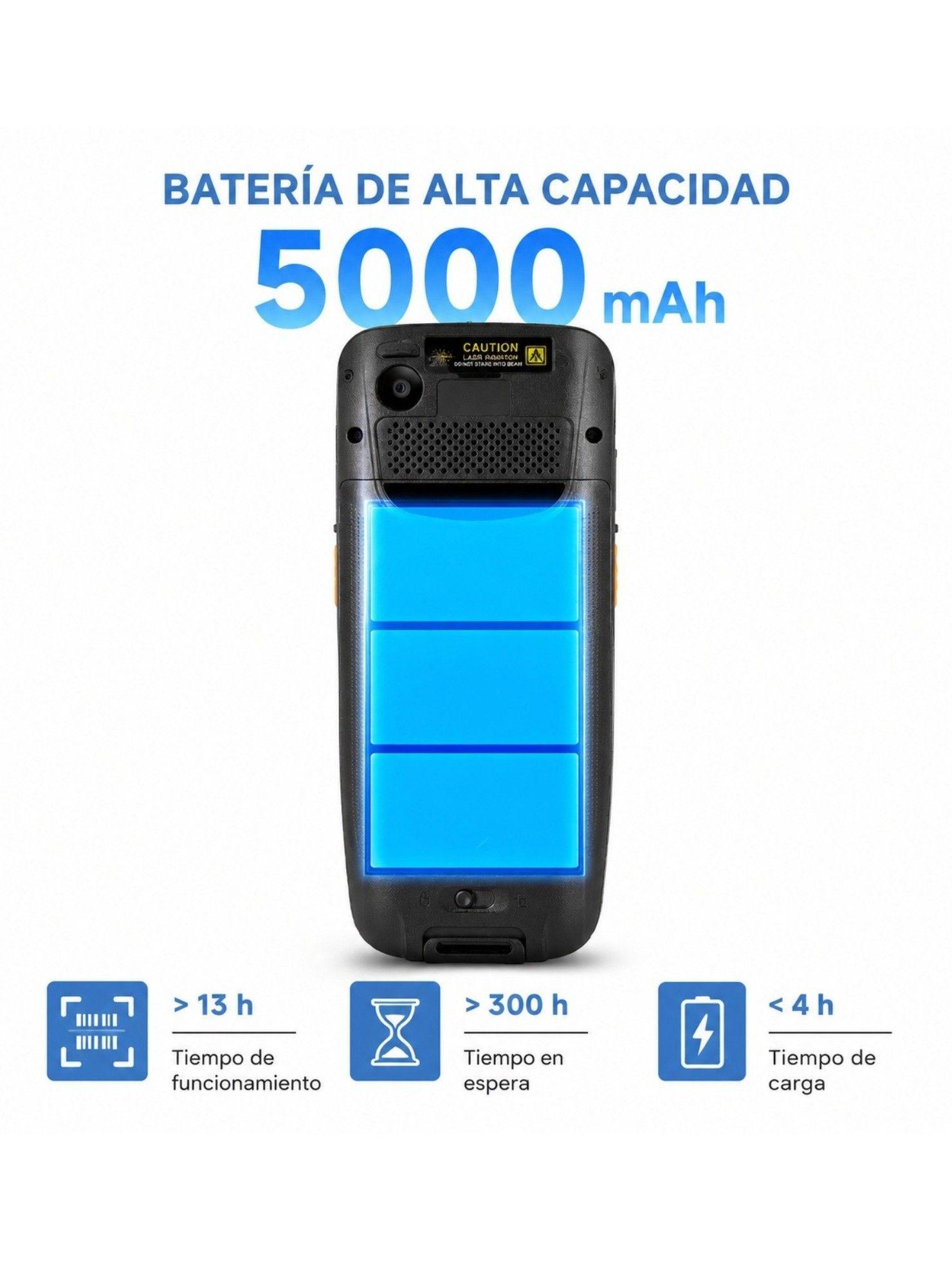 PDA Android 9 Escáner 2D Datalogic IP67 4G Netum Q500-4