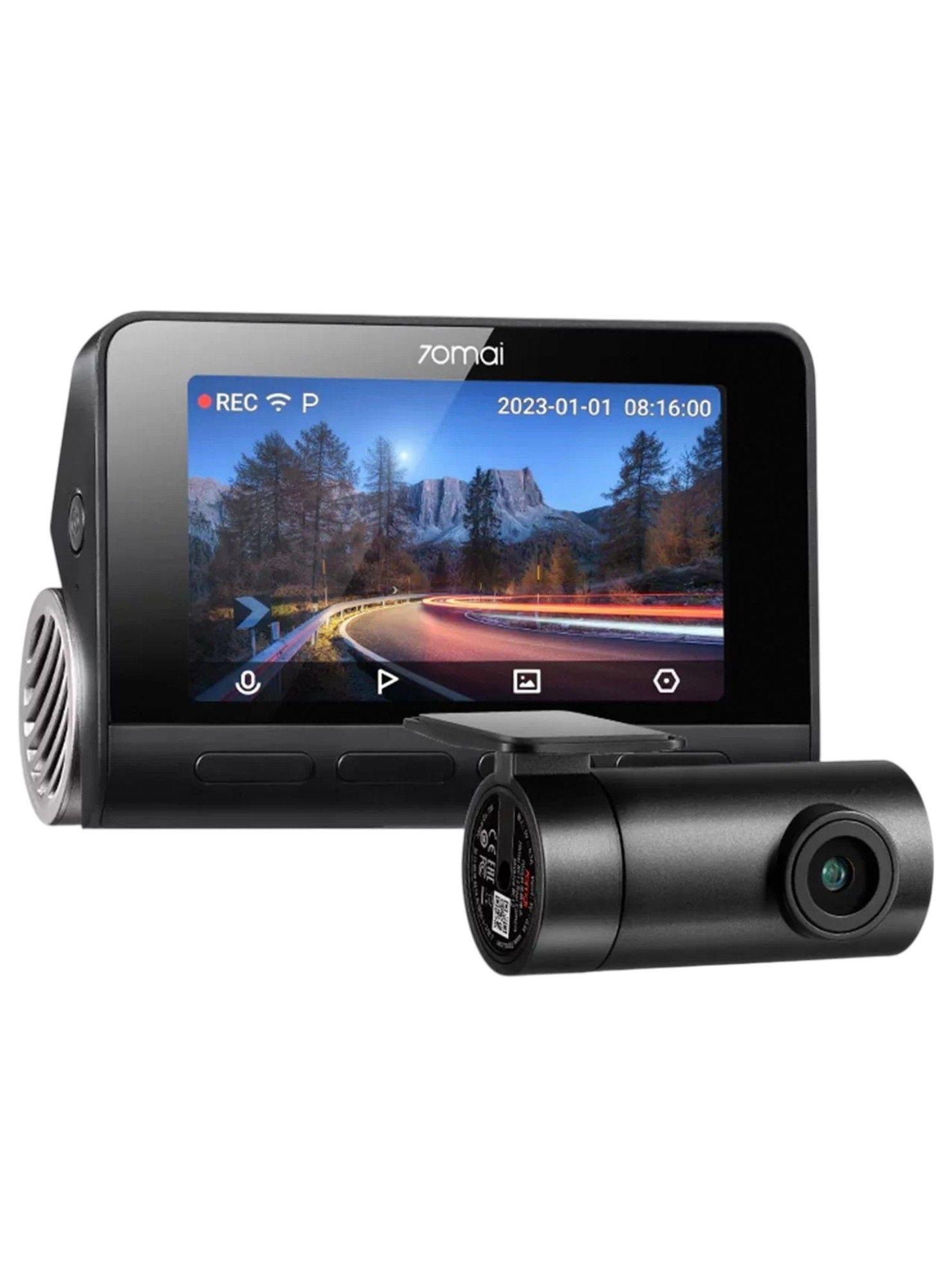 Set 70mai A810S-2 Cámara Para Vehículo Frontal Sony STARVIS 2 4K HDR GPS ADAS AI Parking 70mai A810S-3