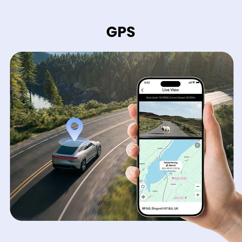 Cámara De Vehículo Frontal 4K GPS ADAS DDPAI Z50 PRO-7